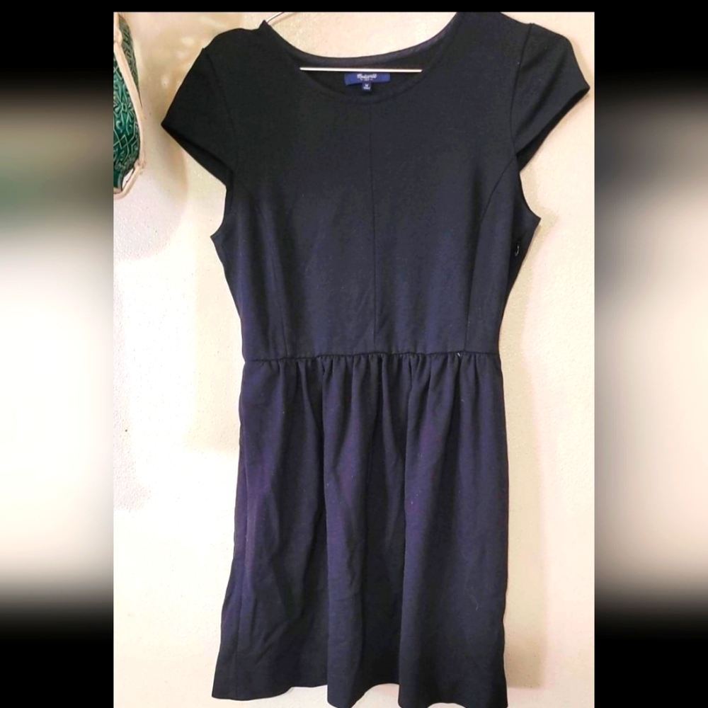 Madewell black dress